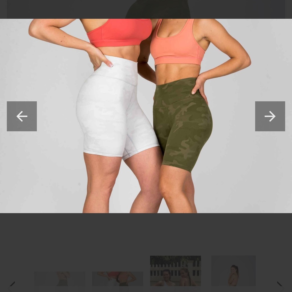 Green Camo Shorts